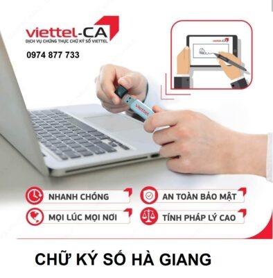 chữ ký số viettel Hà Giang