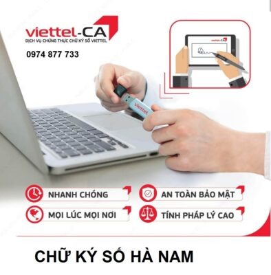 chữ ký số viettel hà nam