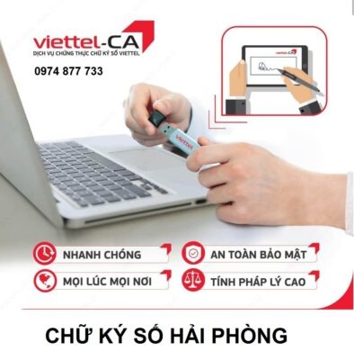 chữ ký số viettel hải phòng