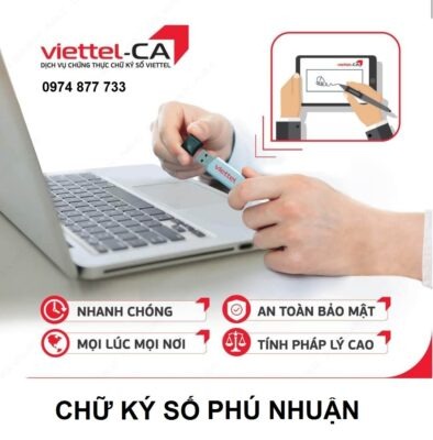 chữ ký số viettel phú nhuận