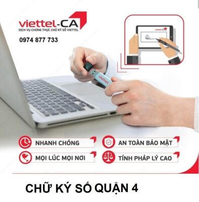 chữ ký số viettel quận 4