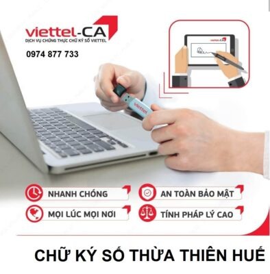 chữ ký số viettel thừa thiên huế