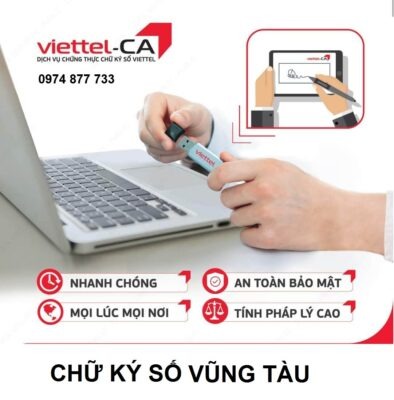 chữ ký số viettel vũng tàu