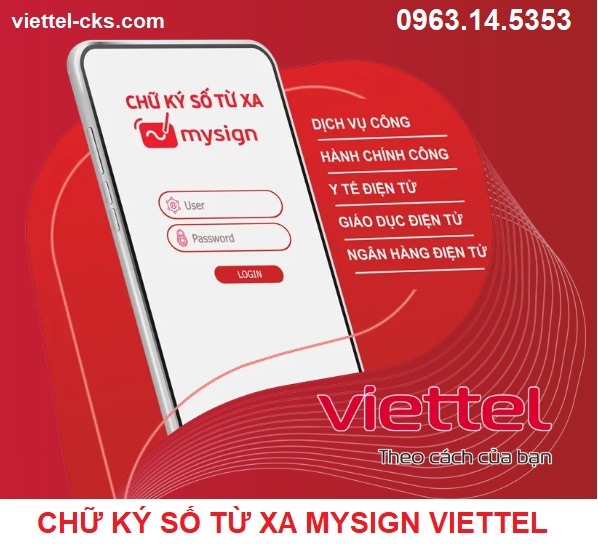 Đăng ký chữ ký số từ xa MySign